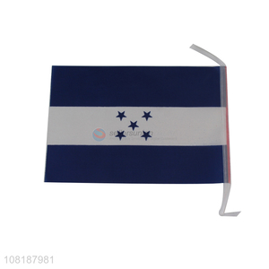 Low price mini Honduras national country flag hand-held flag car flag
