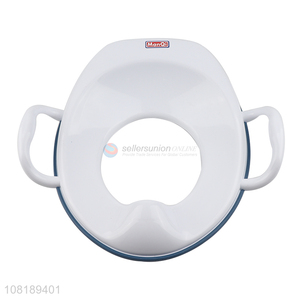 China factory children household potty toilet seat cover with handle
