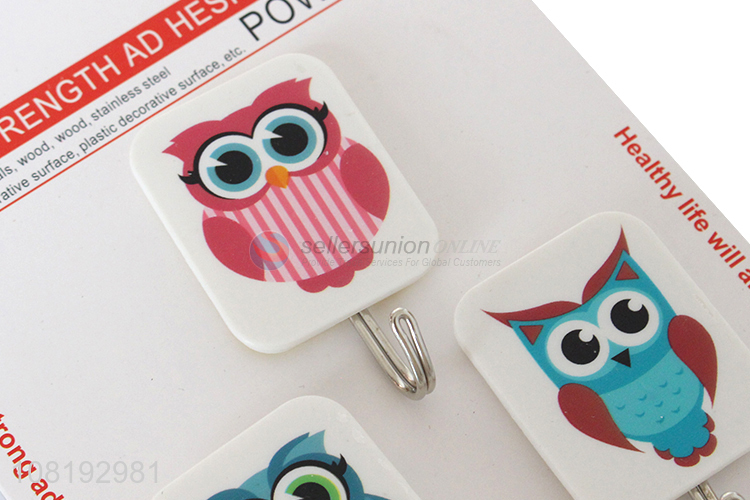 Top Quality 3 Pieces Powerful Sticky Hooks Adhesive Hook