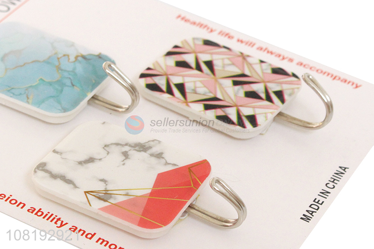Newest 3 Pieces Sticky Hooks Cheap Wall Hooks For Home