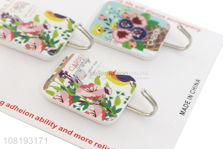 Best Price Colorful Sticky Hook Best Keys Hanger Wall Hooks