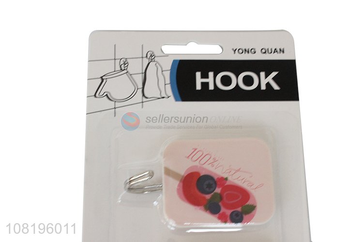China factory plastic sticky hooks kitchen wall hooks
