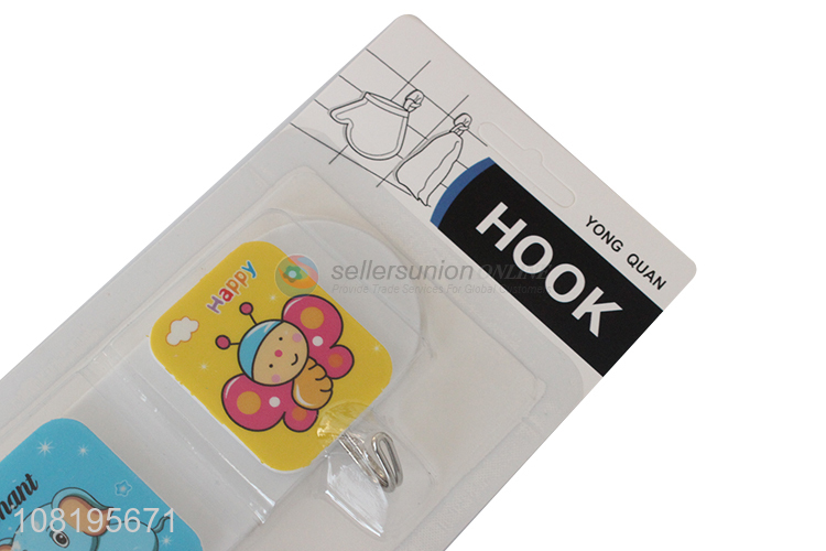 Best selling cartoon sticky hooks for kitchen