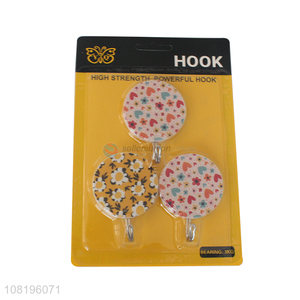 Factory price round sticky hooks household hanging hooks