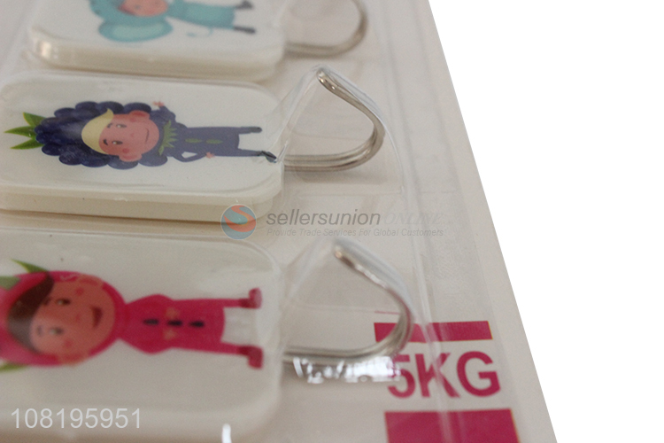 Online wholesale cartoon sticky hooks hanging hooks