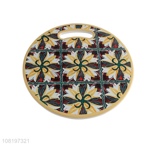 Wholesale round ceramic heat pads ceramic <em>pot</em> holder for decoration