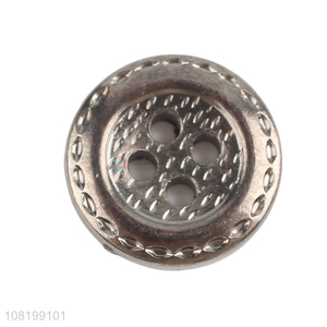Good quality antique round 4 holes resin sewing buttons for coat