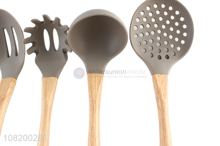 Hot selling silicone kitchen utensils set for cooking