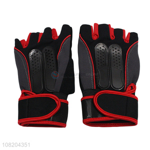 Fashion Design Half Finger Racing Gloves Breathable Sports Gloves