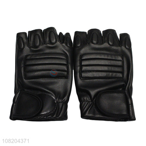 Best Quality Pu Leather Half Finger Cycling Gloves Sports Gloves