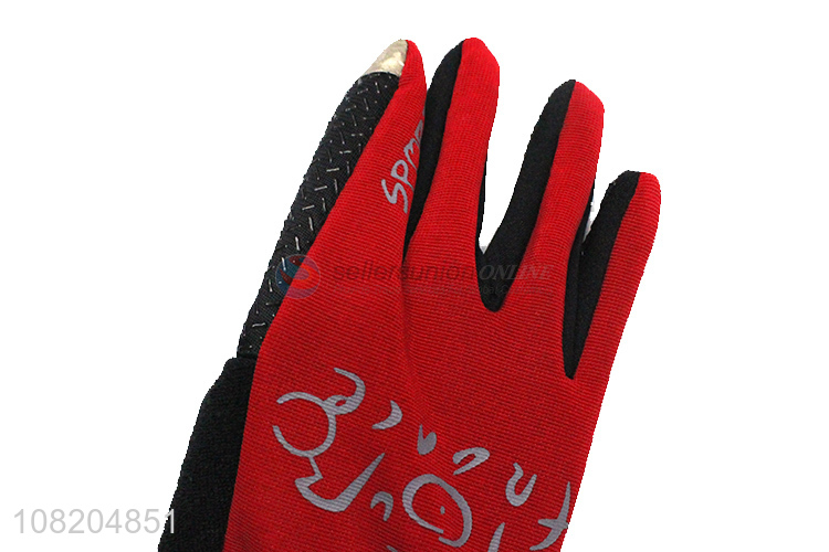 Cool Design Anti-Slip Sports Gloves Outdoor Warm Racing Gloves