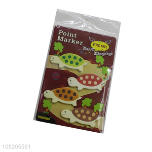 Wholesale price cartoon tortoise office sticky notes