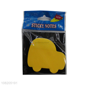 New arrival cartoon car sticky notes office memo pad