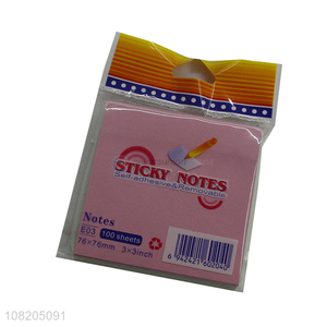 Good quality multicolor self-adhesive sticky notes