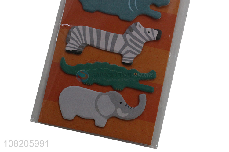 Yiwu supplier portable animal removeable sticky notes