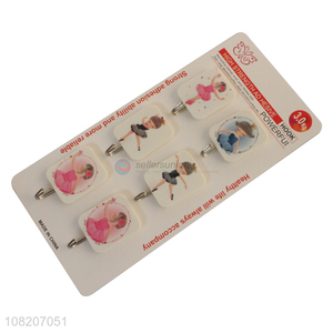 Yiwu market fashion household wall door sticky hooks