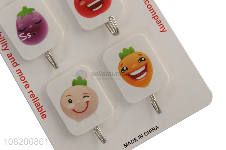 Low price household wall mounted sticky hooks for sale