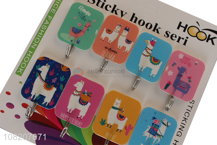 Good quality plastic bathroom kitchen wall sticky hooks