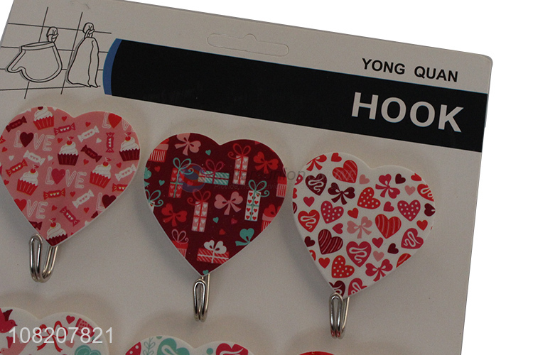 Yiwu factory 9pieces household waterproof sticky hooks