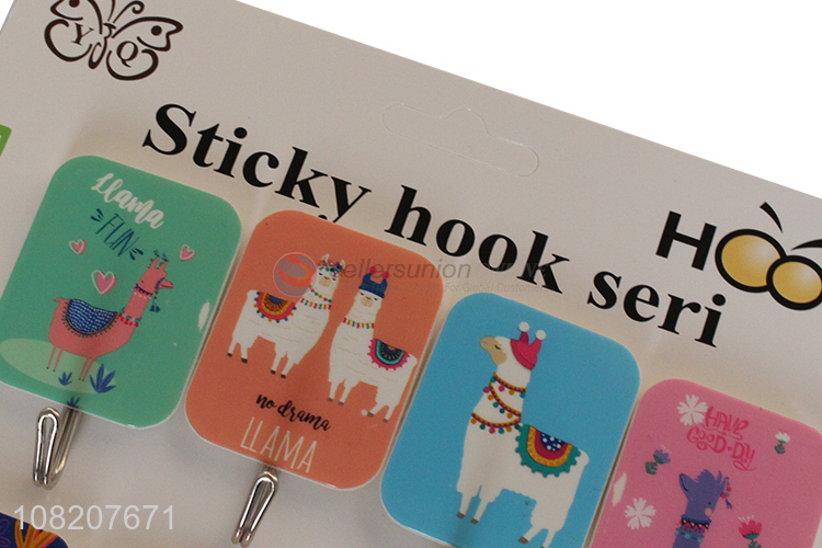 Good quality plastic bathroom kitchen wall sticky hooks