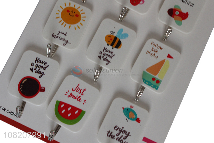 China factory durable wall door sticky hooks for hanger