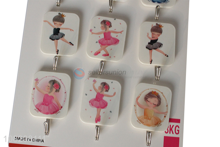 Factory direct sale fashion household plastic sticky hooks