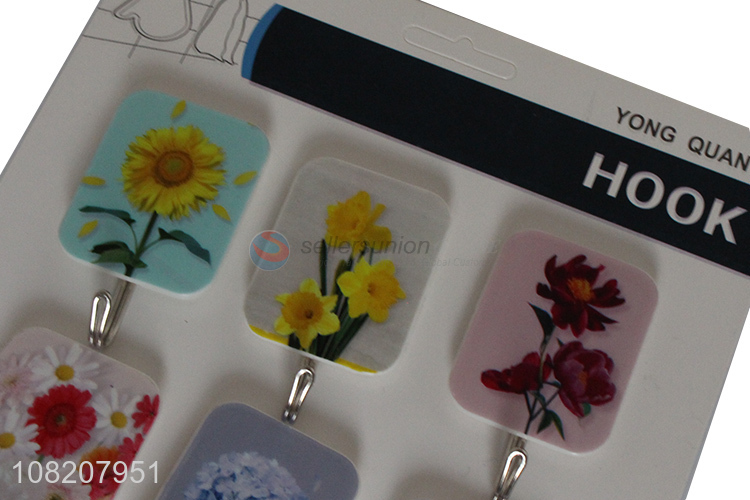 High quality plastic waterproof durable sticky hooks