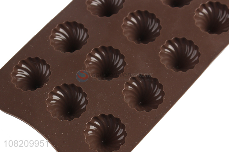 High quality bpa free reusable silicone chocolate mould baking tools