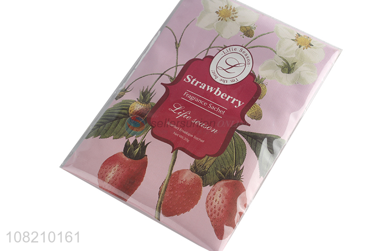 Yiwu wholesale strawberry sachet for room deodorant