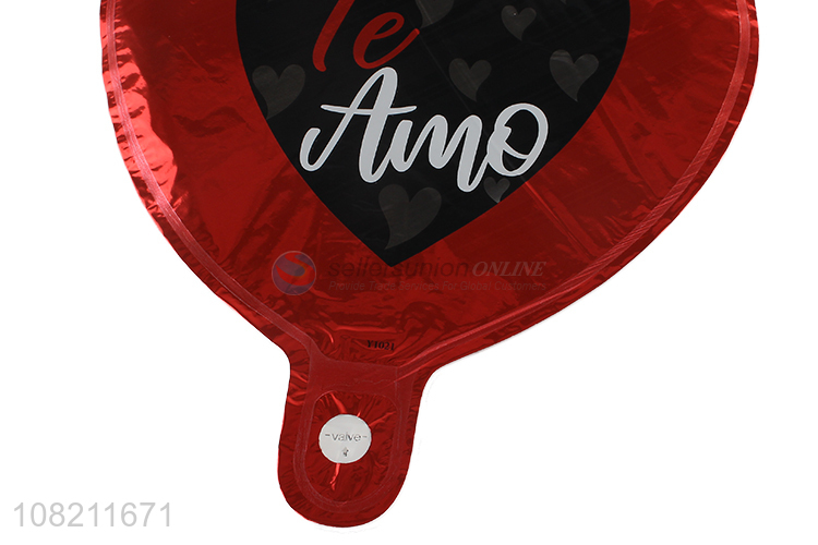 Fashion Heart Shape Foil Balloon Party Decorative Balloons
