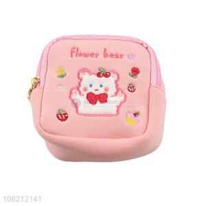 High quality cartoon coin purse cute girls purse