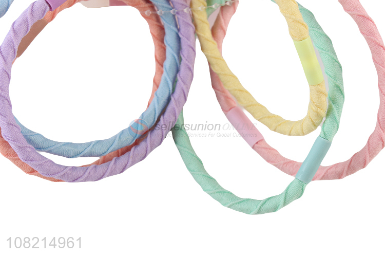 Hot Selling 6 Pieces Colorful Hair Ring Hair Rope