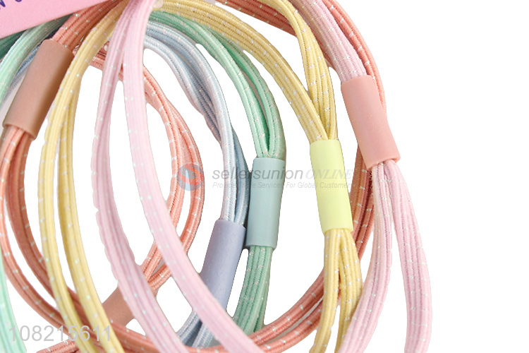 New Arrival Colorful Hair Tie Hair Ring Cheap Hair Accessories