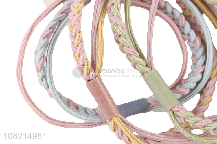 Good Quality Fashion Hair Tie Braided Hair Ring For Girls
