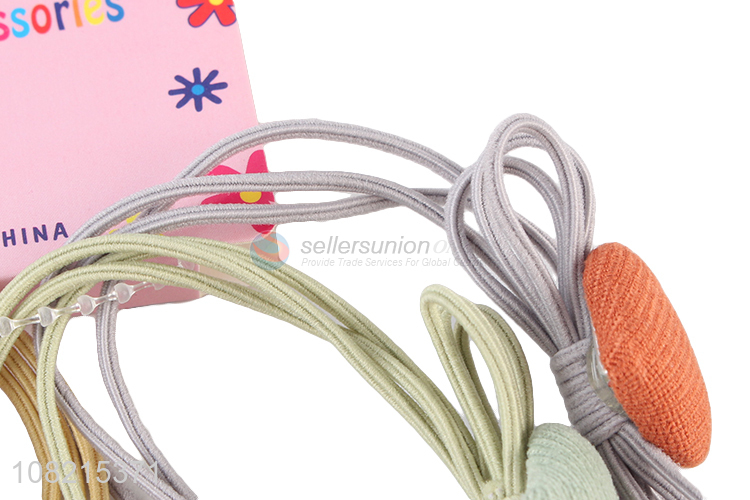 Popular Lovely Heart Elastic Hair Rope Fashion Hair Tie