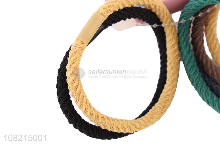 High Quality 6 Pieces Hair Rope Cheap Hair Ring Hair Tie