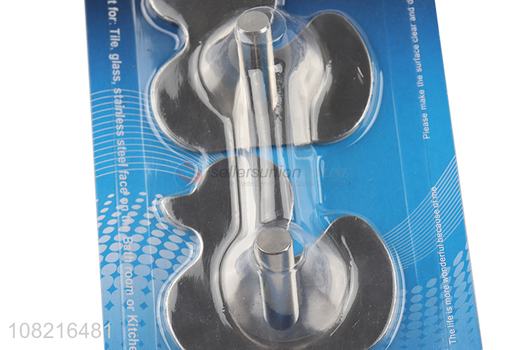 Online wholesale duck shaped stainless steel metal sticky hooks