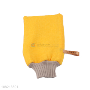 Factory wholesale soft massage exfoliating bath glove