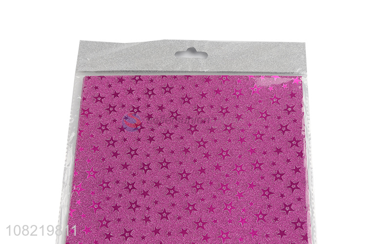 New design rose red sparkling wrapping paper for box