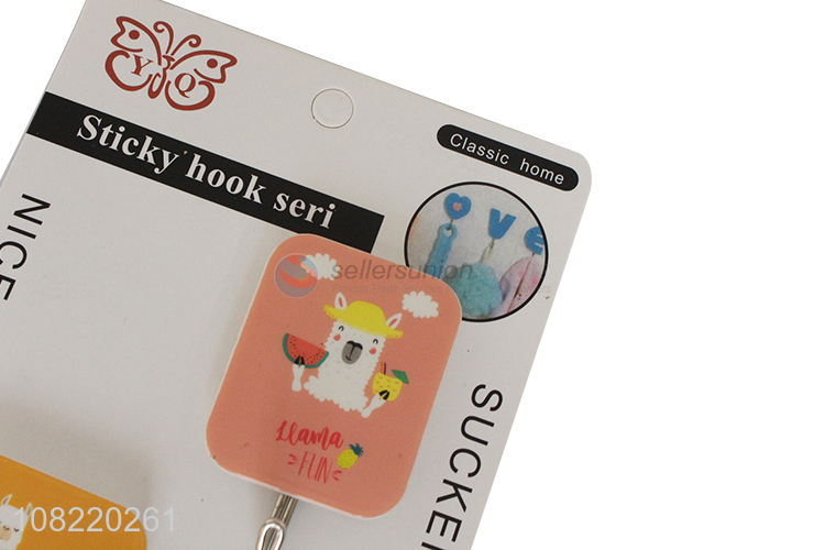 China supplier kawaii heavy duty towel hooks plastic sticky hooks