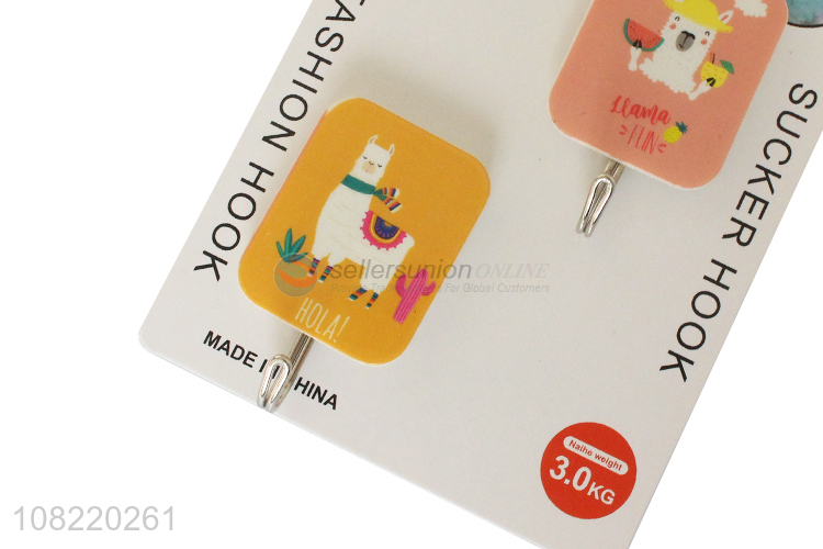 China supplier kawaii heavy duty towel hooks plastic sticky hooks