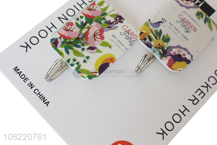 Wholesale fashionable heavy duty sticky hooks exquisite towel hooks