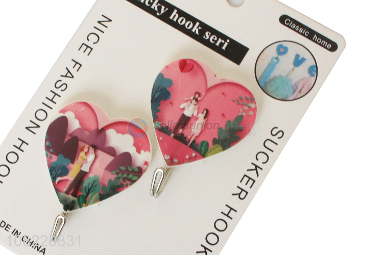 Hot selling stylish wall hanging hooks custom self adhesive hooks