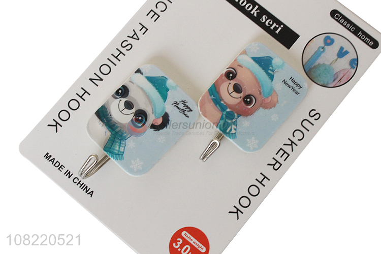 China supplier waterproof oilproof cute sticky hooks wall hanger