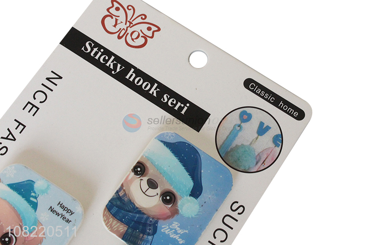 New arrival cartoon towel hooks punch free wall hanging hooks