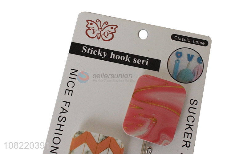 China supplier kitchen utensils hanging hooks exquisite sticky hooks