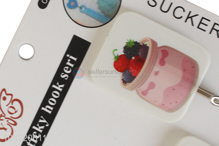 Yiwu market adhesive utility hooks sticky towel hooks for hanging