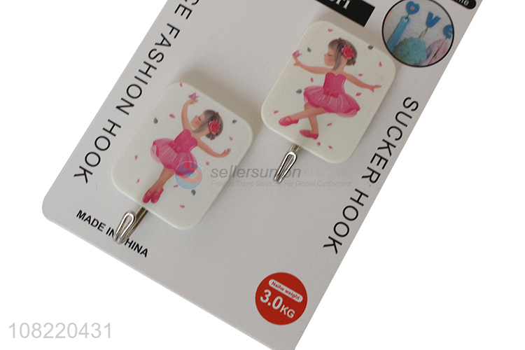 High quality cartoon heavy duty sticky hooks self adhesive hooks