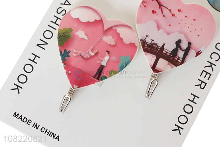 High quality multi-function exquisite plastic sticky hooks for hanging