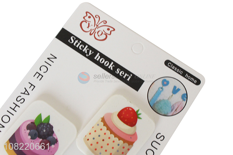 Good quality heavy duty hanging hooks fashion plastic sticky hooks